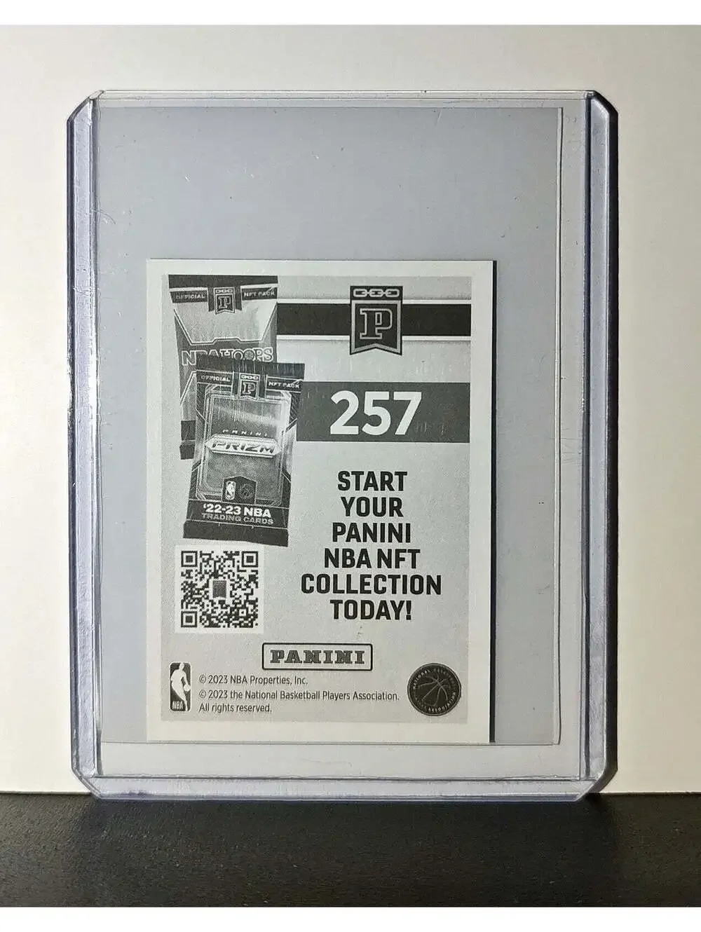 Tyrese Maxey 2023-24 Panini NBA #257 Foil Sticker Philadelphia 76ers